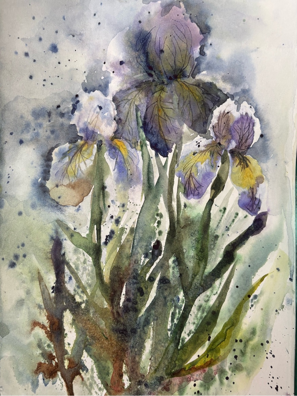 Original watercolor painting